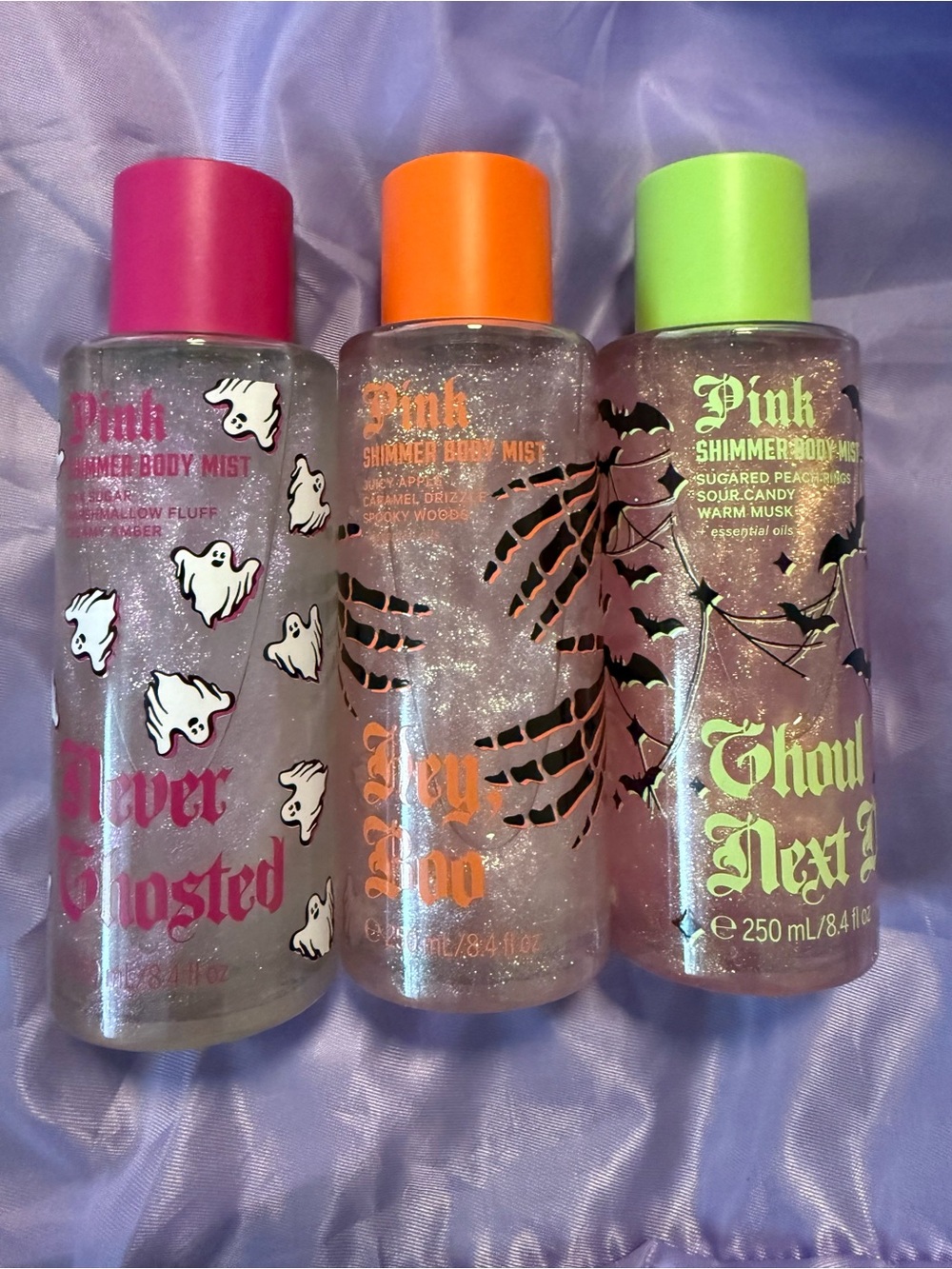 PINK Halloween 3 total: 1 never ghosted; 1 hey, boo; 1 ghoul next door